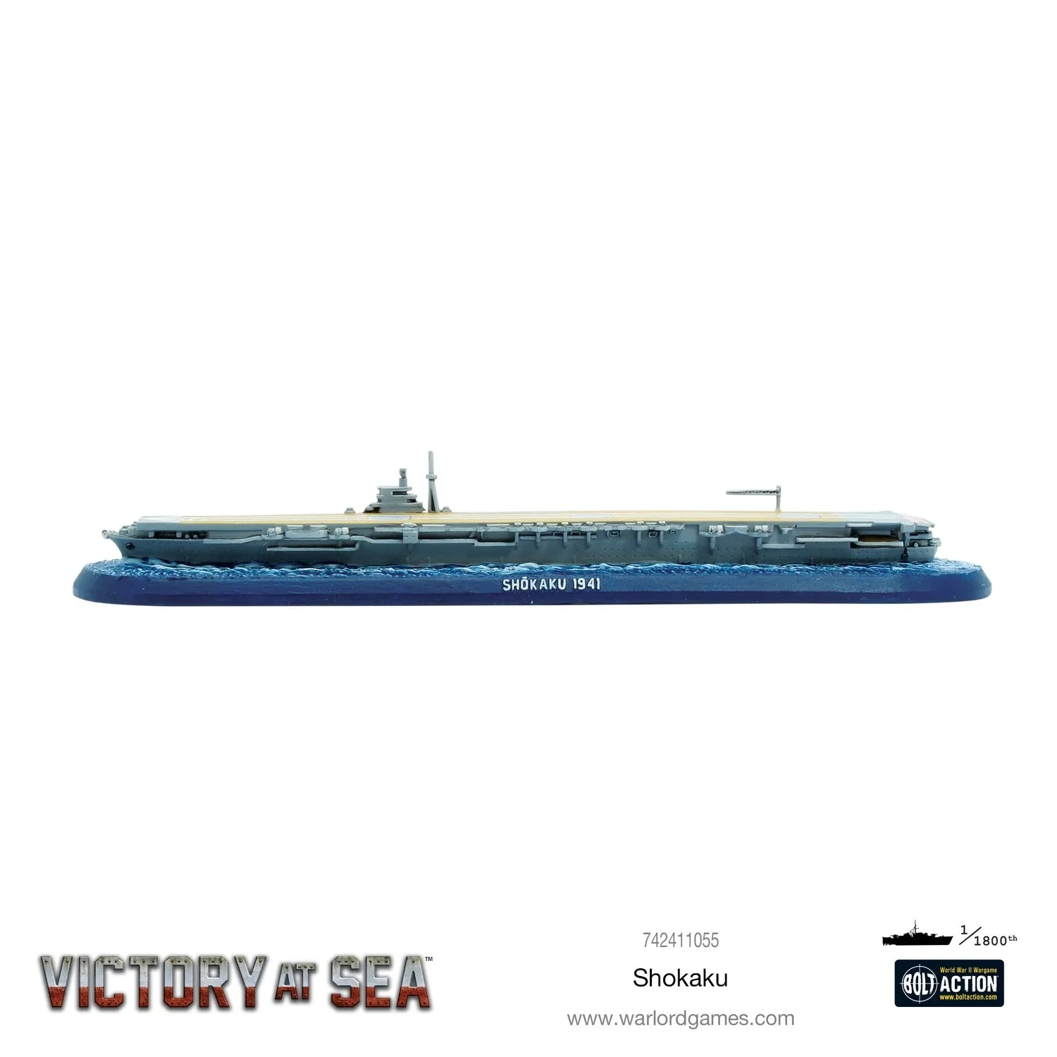 Bolt Action Victory at Sea Shōkako porte-avions japonais 1 boîte métal résine
