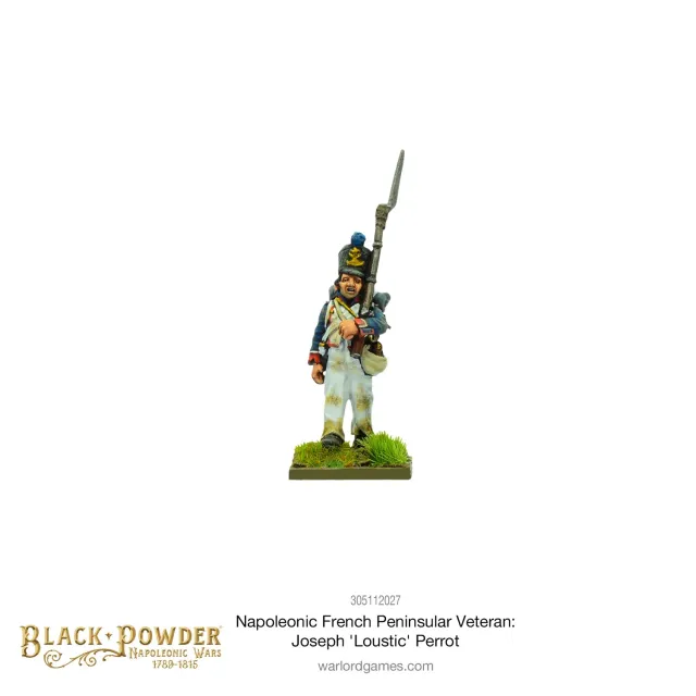 Bolt Action Black Powder Joseph Loustic Perrot figurine résine vétéran