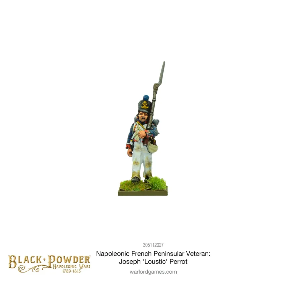 Bolt Action Black Powder Joseph Loustic Perrot figurine résine vétéran