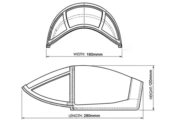Black Horse Model BH64 Corsair verrière 60cc essence