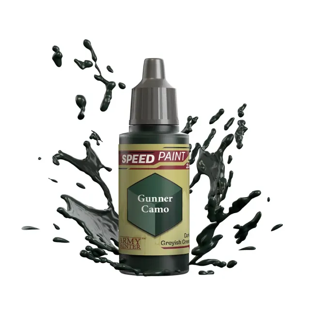 Army Painter Speedpaint Gunner Camo peinture figurine vert