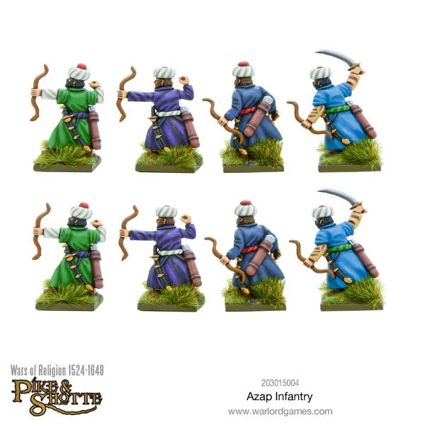 Bolt Action Pike & Shotte Azap ottoman figurines métal