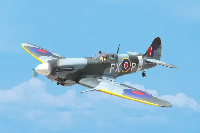 Black Horse BH136 Spitfire avion RC ARF 2000 mm essence