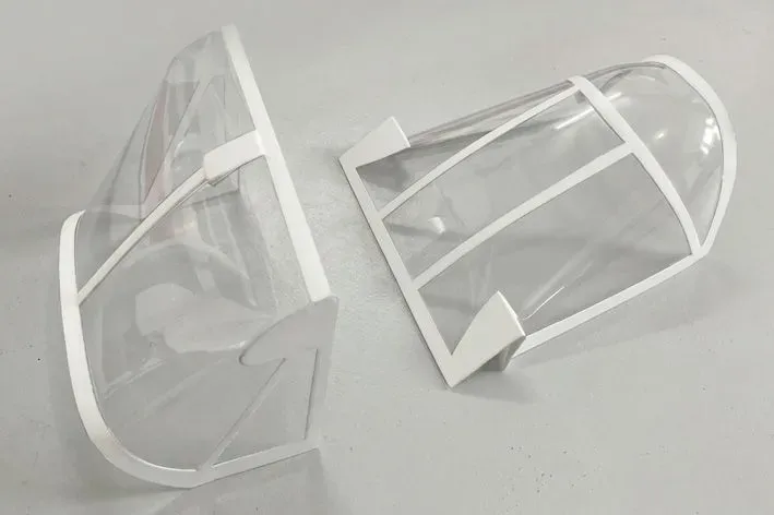 Black Horse Model Canopy for BH193 L-60 Brigadýr verrière 30-35cc