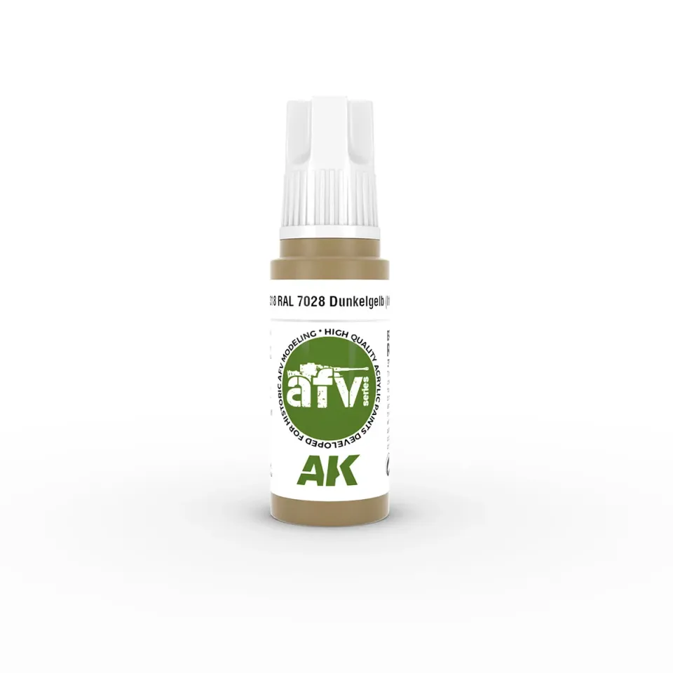 AK Interactive 3Gen Acrylic RAL 7028 Dunkelgelb (Initial) peinture acrylique 17 ml