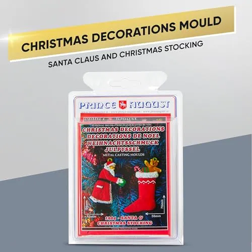 Prince August Noël Père Noël moule caoutchouc décorations