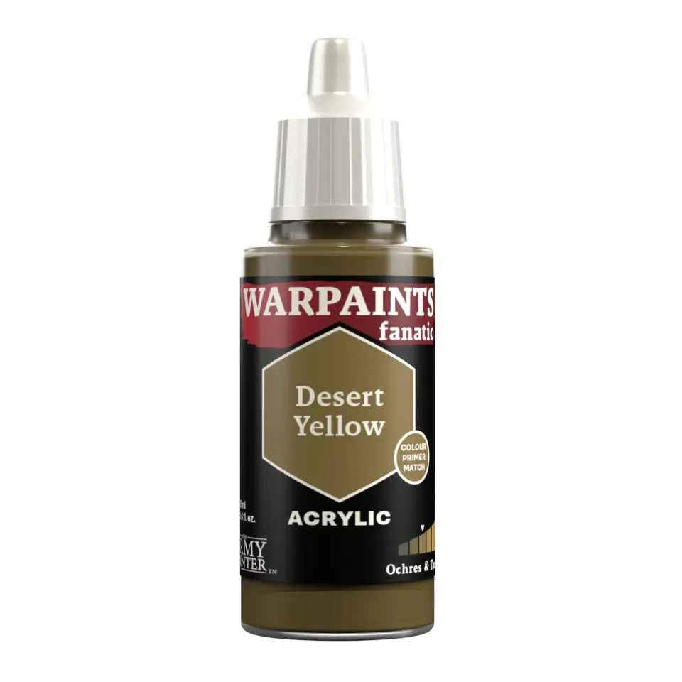 Army Painter Warpaints Fanatic Desert Yellow peinture 18 ml jaune désert