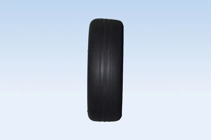 Black Horse Model Rubber Wheel/Hub 100mm roue caoutchouc