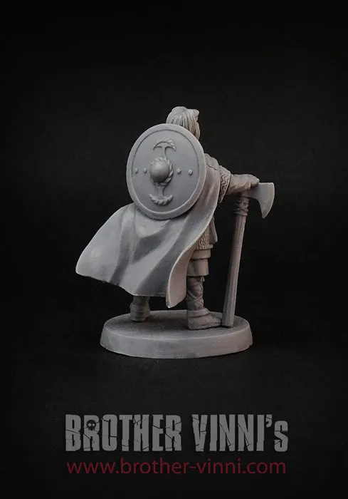 Brother Vinni Viking Captain figurine résine 28mm chef