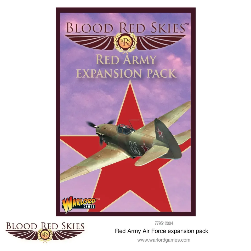Bolt Action Blood Red Skies Red Army Air Force cartes extension