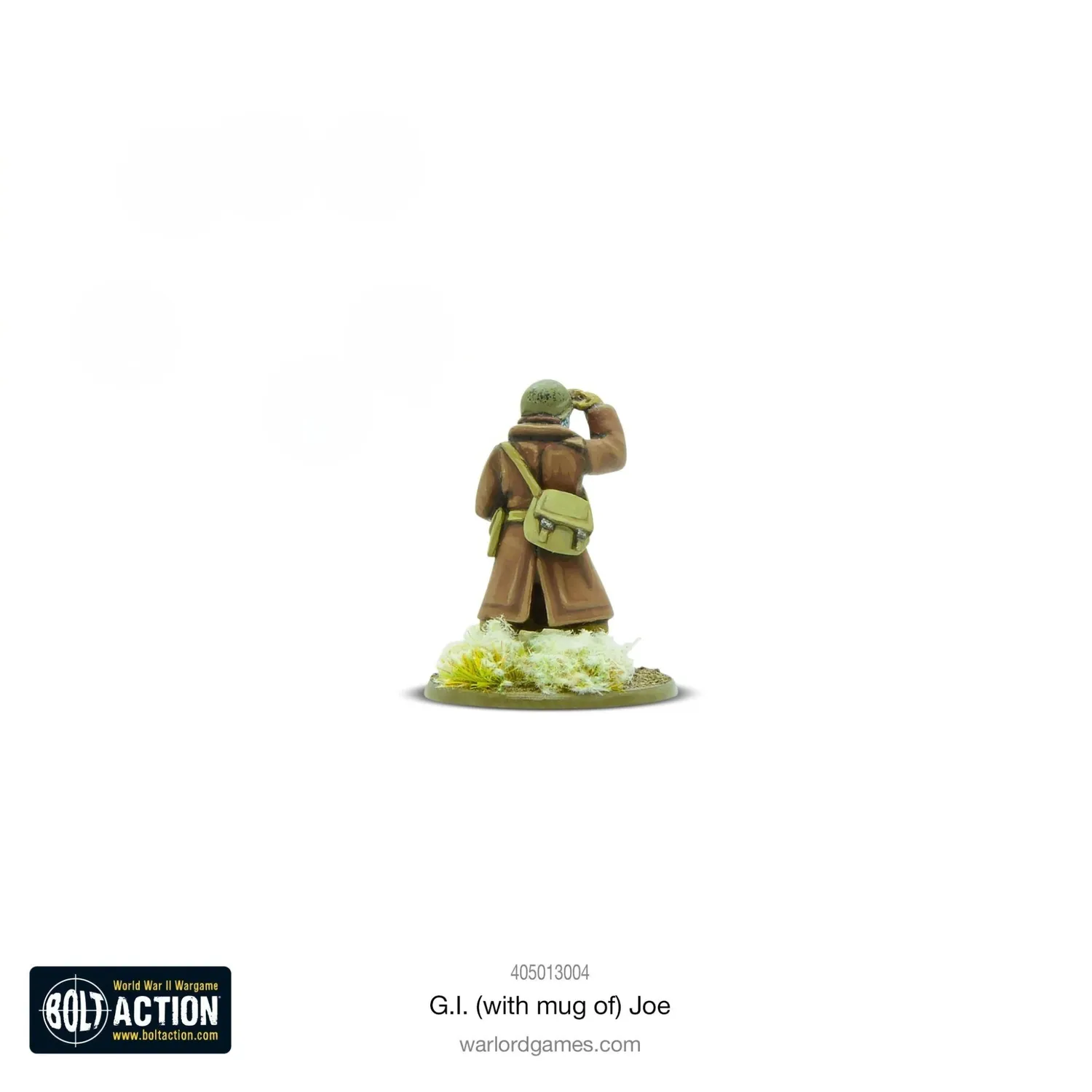 Warlord Bolt Action G.I. Mug of Joe figurine métal hiver