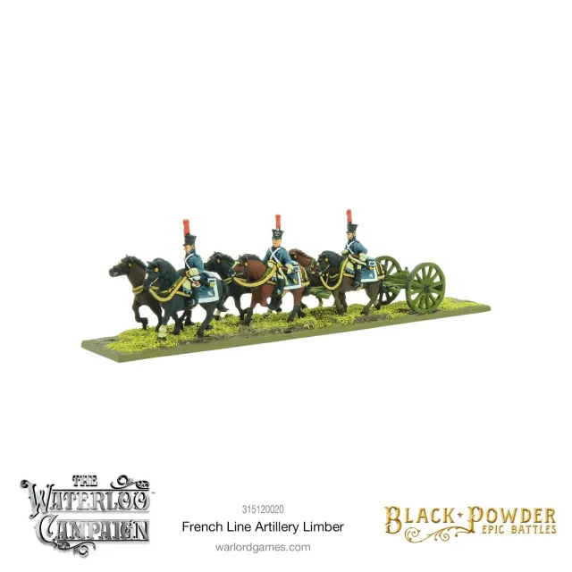Warlord Games Black Powder Epic Battles French Line Artillery Limber figurine