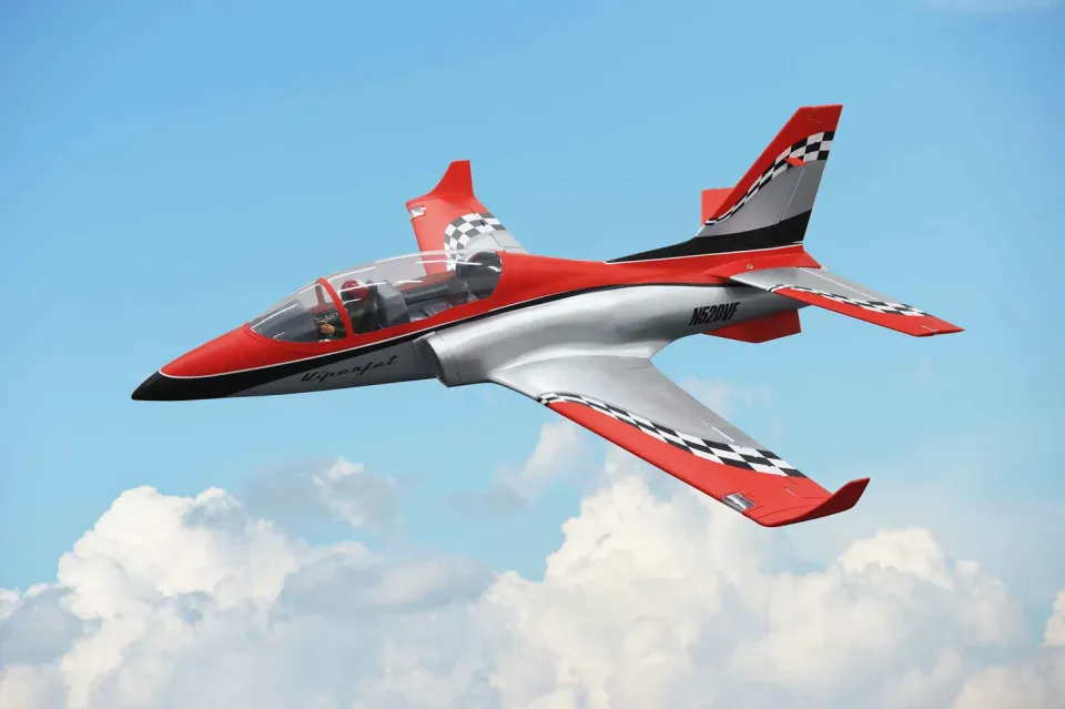 Black Horse Model BH205-SR VIPER JET MKII SILVER RED jet EDF électrique