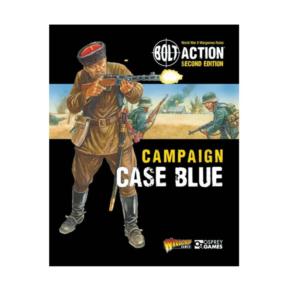 Bolt Action Campaign Case Blue livre supplément campagne
