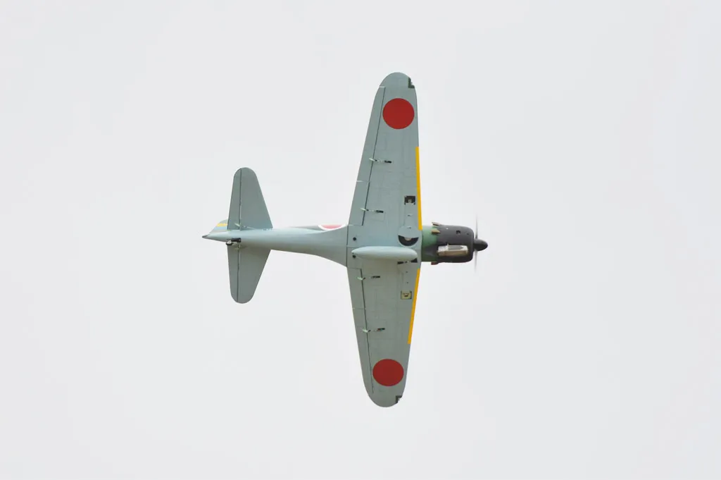 Black Horse BH171-V2 A6M Zero avion RC 1720mm rétract
