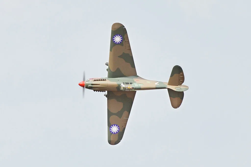 Black Horse Model BH161 P-40C Tomahawk avion RC 2276 mm