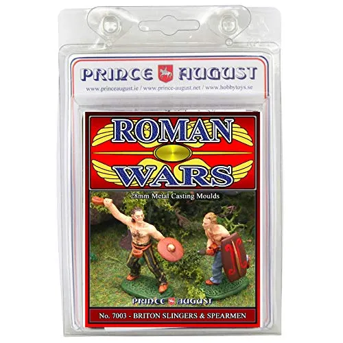 Prince August Roman Wars PA7003 Britons Slingers and Spearmen moule figurine
