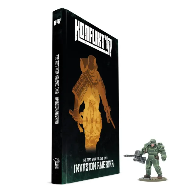 Bolt Action Konflikt ’47 Invasion Amerika livre et figurine T2