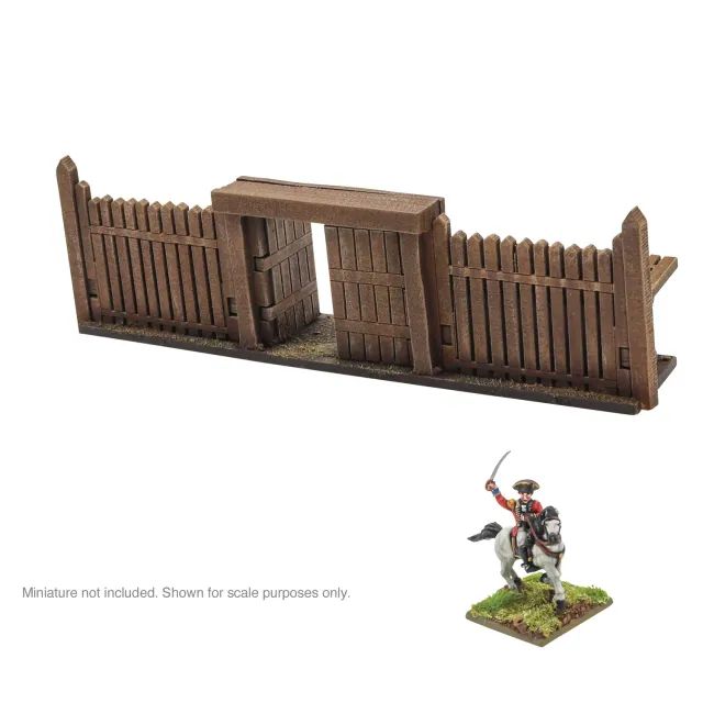 Black Powder Epic Battles Revolution portes fort décor MDF
