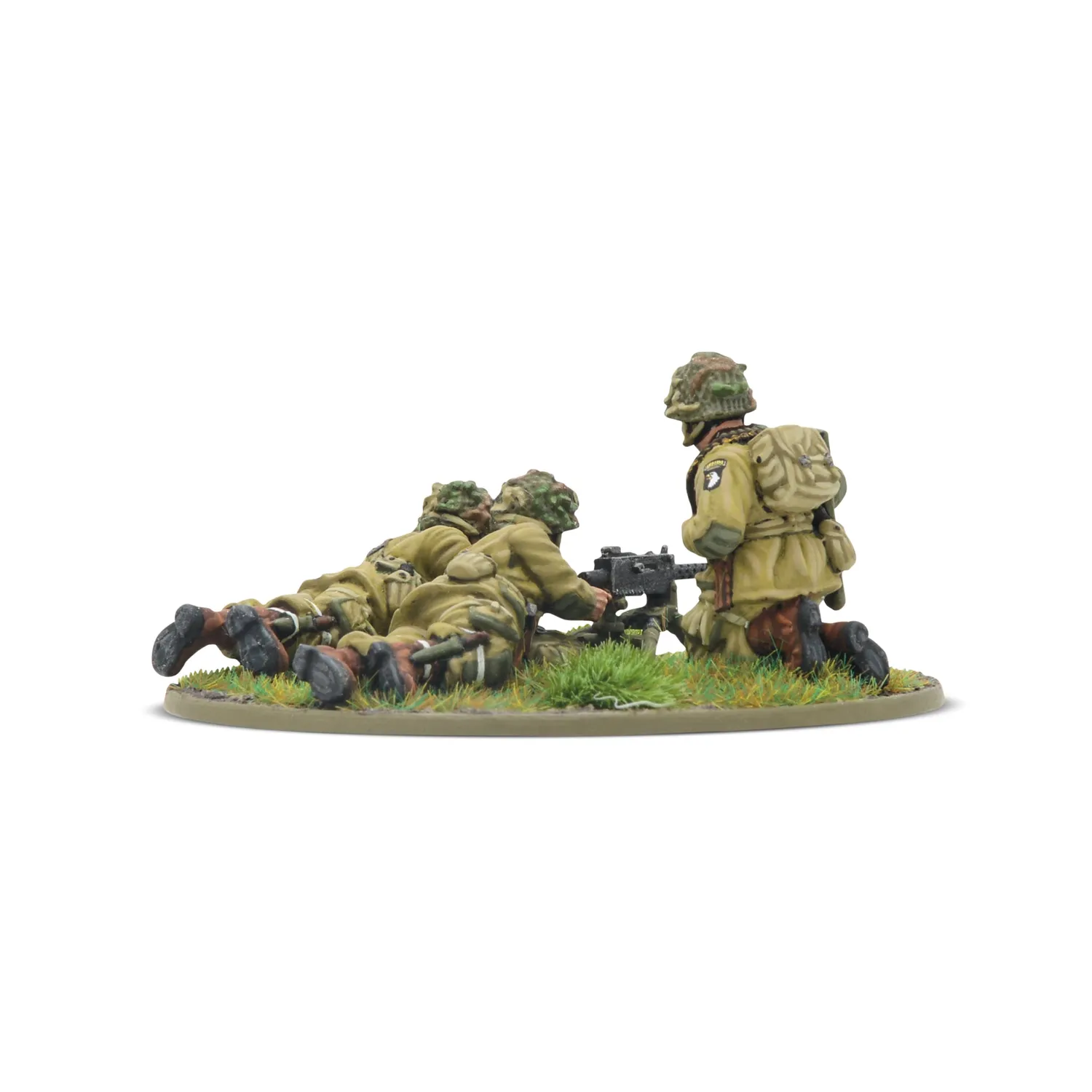 Bolt Action US Airborne (D-Day) MMG Team figurine métal/résine