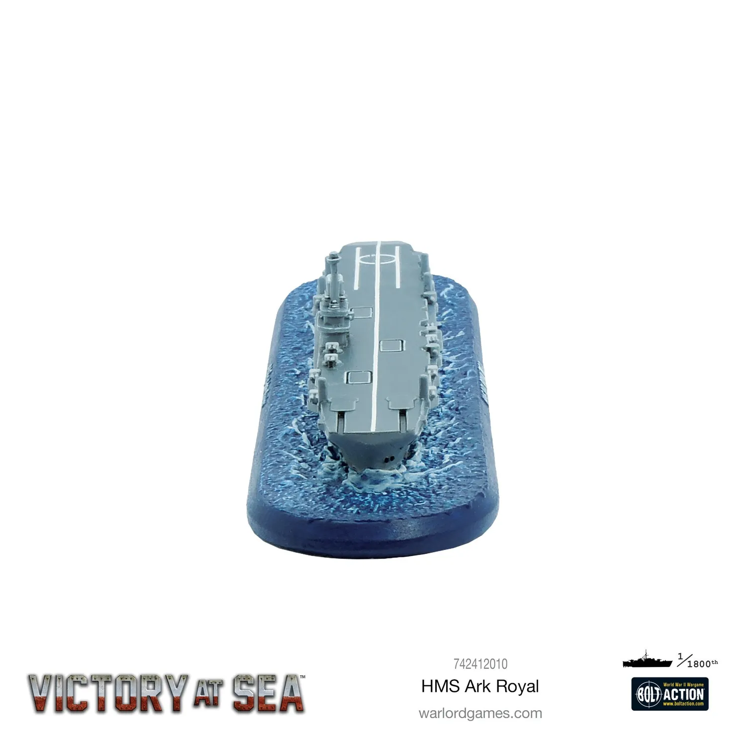 Victory at Sea HMS Ark Royal porte-avions résine Royal Navy