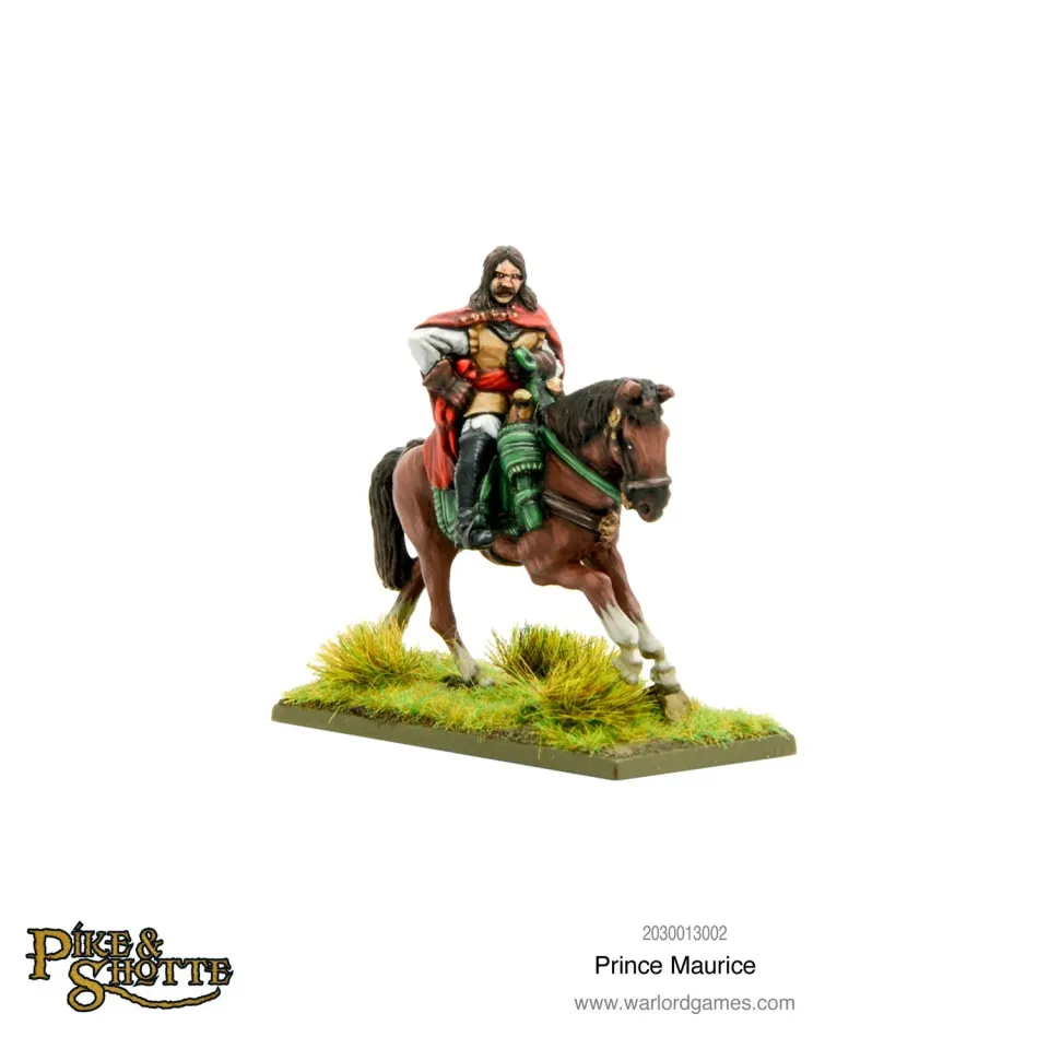 Bolt Action Black Powder Prince Maurice figurine métal commandant cavalerie