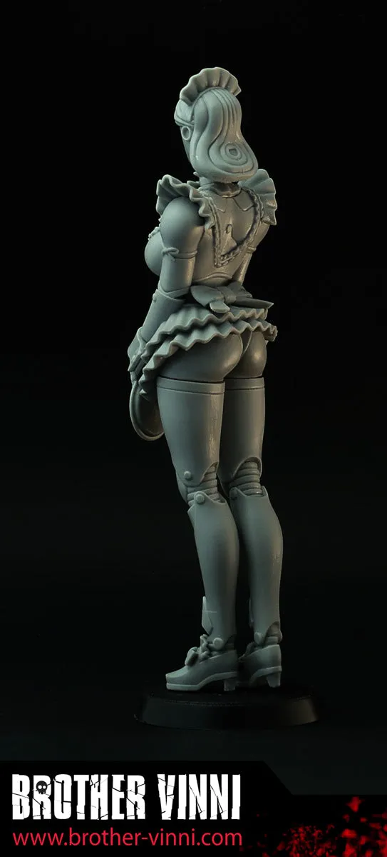 BROTHER VINNI Robot Waitress figurine robot 90 mm résine
