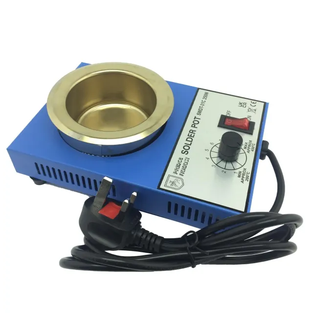 Prince August pot de fusion pour étain 1200 g thermostatique