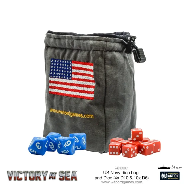 Victory at Sea US Navy dés sac D10 D6 marine