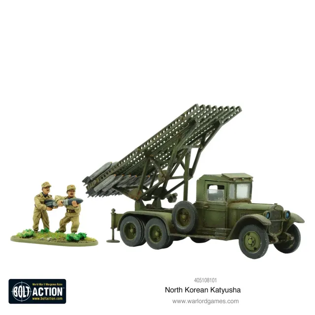 Bolt Action Korean War: North Korean KPA Katyusha véhicule