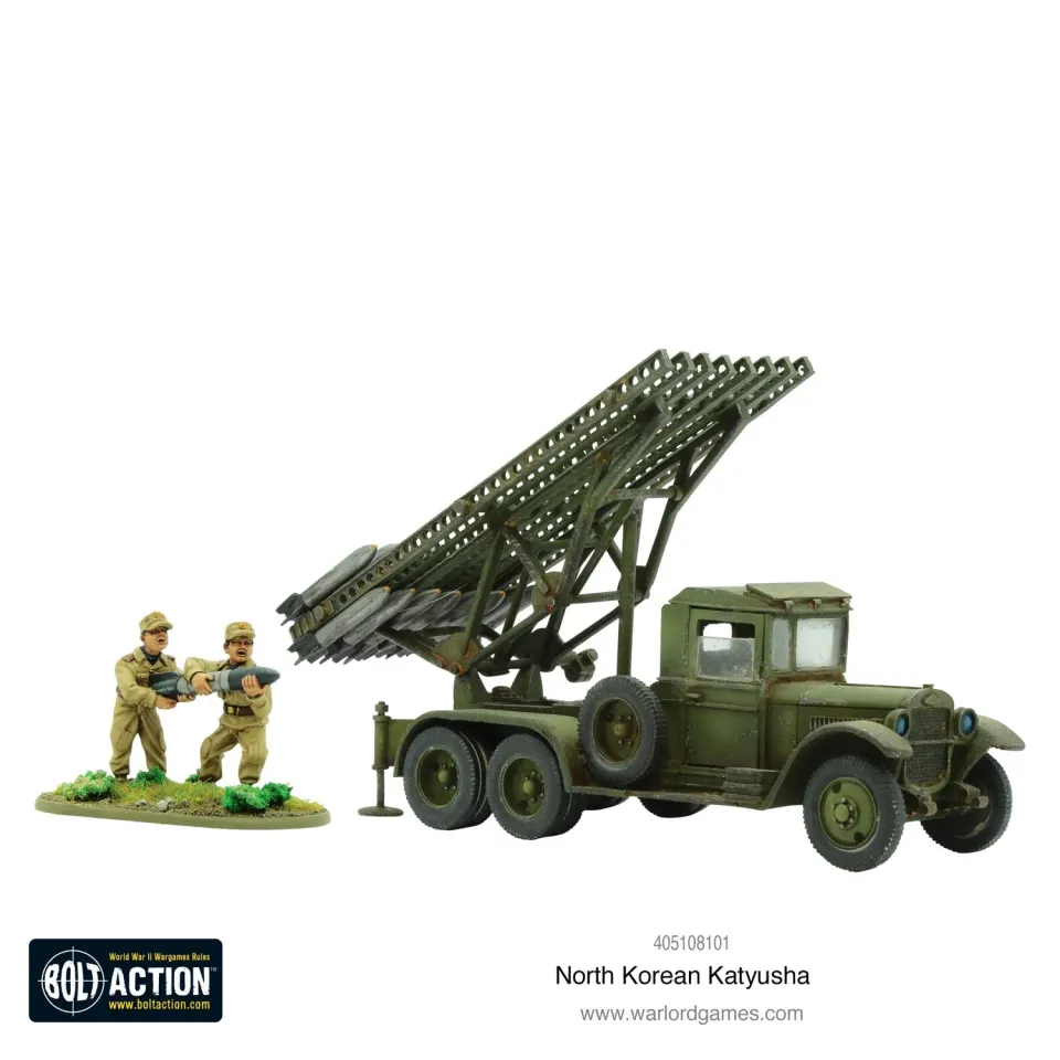 Bolt Action Korean War: North Korean KPA Katyusha véhicule