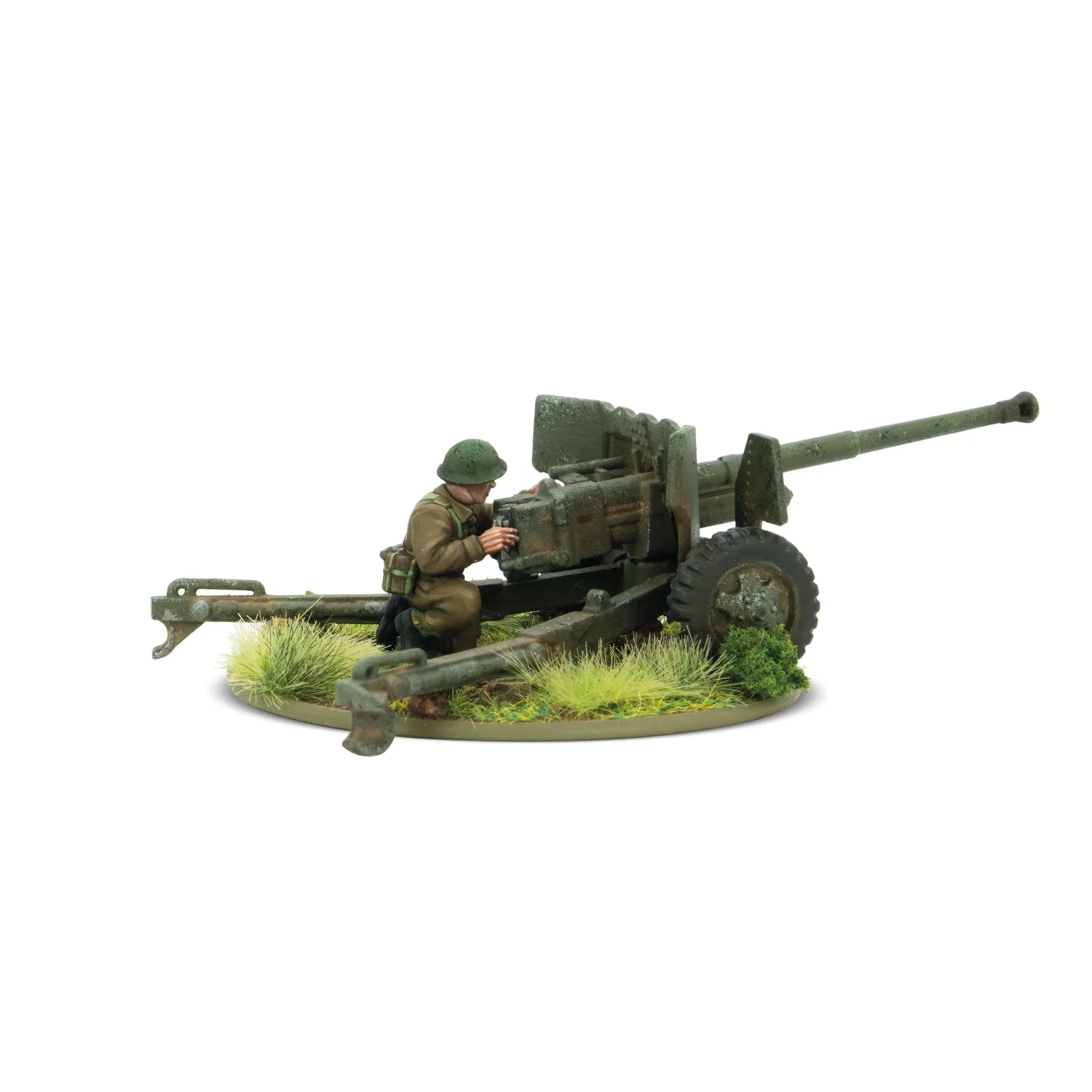 Bolt Action 6-pounder canon antichar plastique