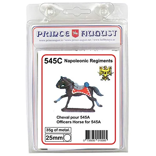 Prince August Hobby PA545C moule à couler cheval 10e Hussars Trooper 25 mm