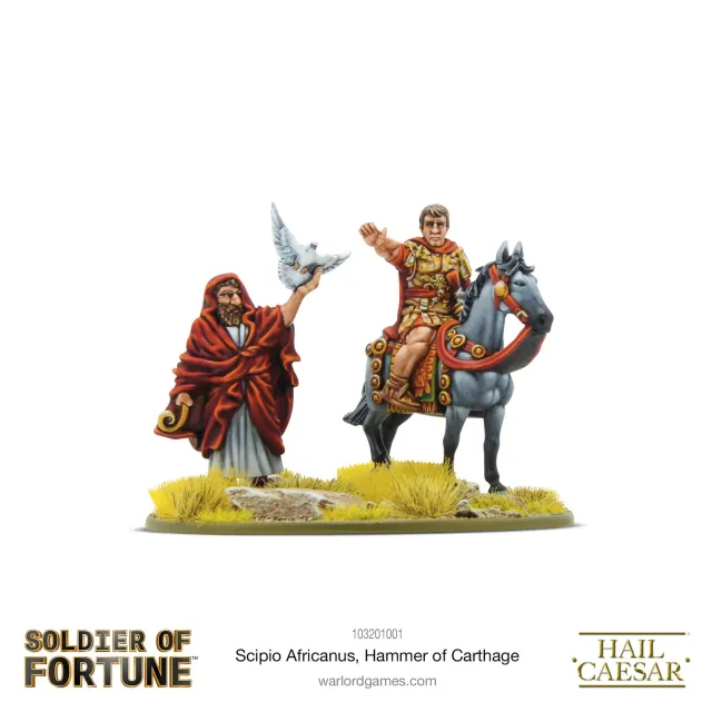 Warlord Soldier of Fortune 013 figurine Scipio Africanus résine