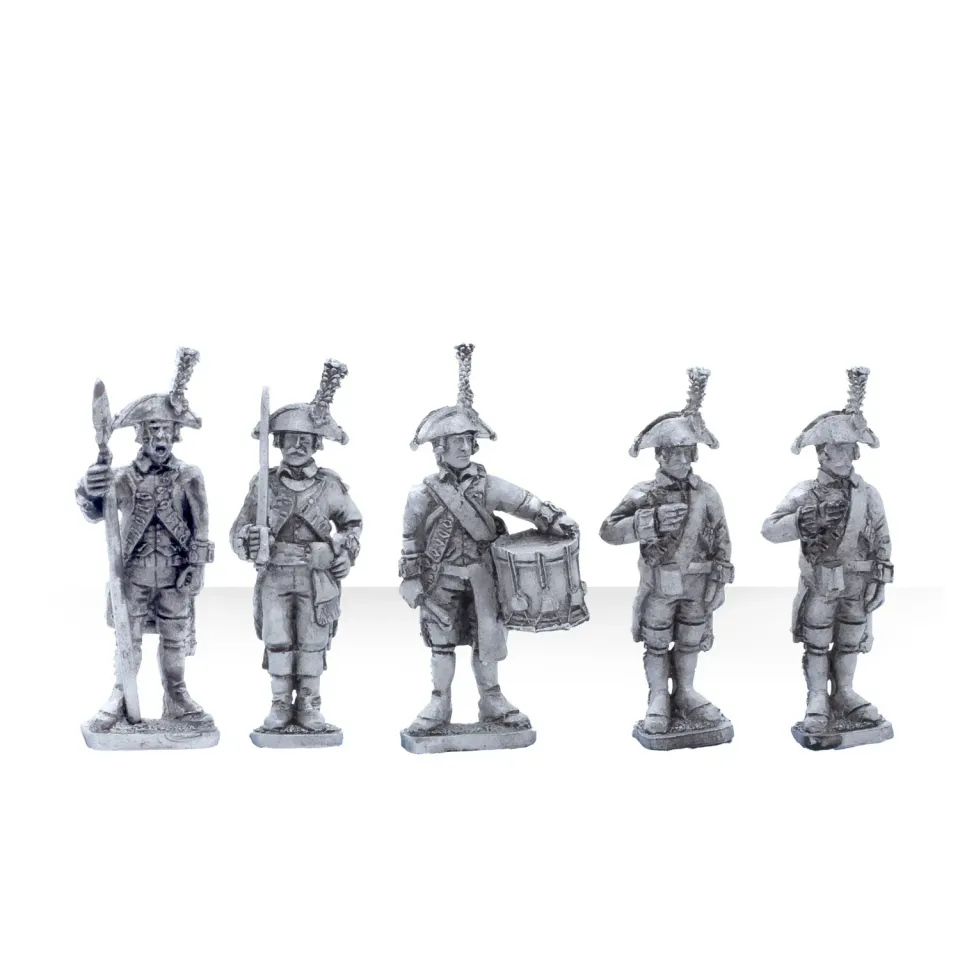 Black Powder Dutch Guard Firing Line régiment métal 28 mm