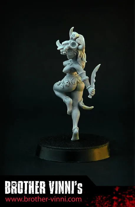 Brother Vinni Ritual Dancer figurine 28mm résine tribale