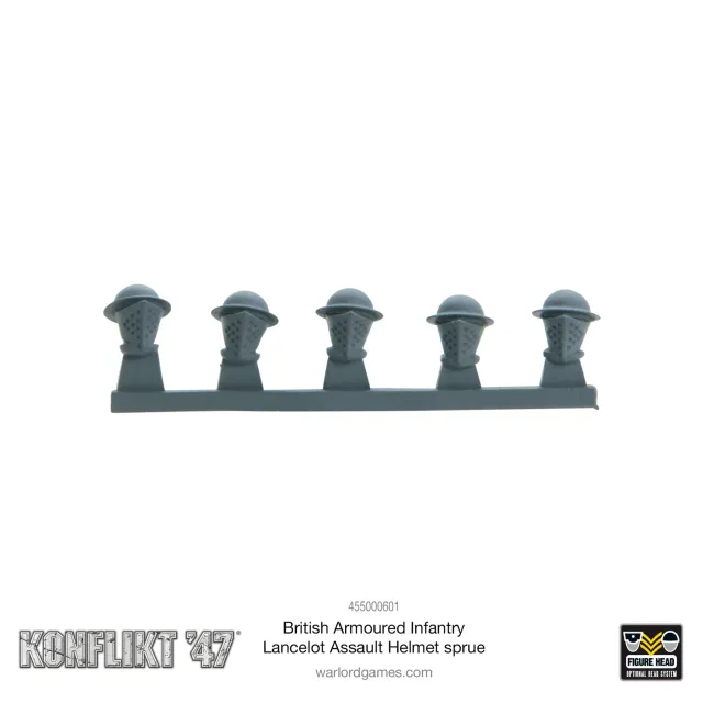 Bolt Action Konflikt 47 Lancelot grappe casques métal x10