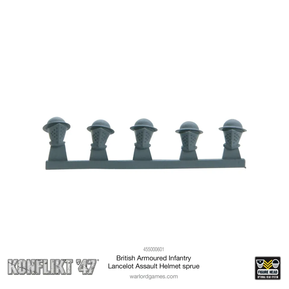 Bolt Action Konflikt 47 Lancelot grappe casques métal x10